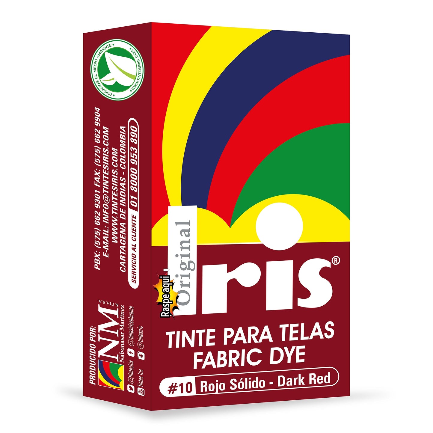 Tinte Iris 10 Rojo SoluciónIDO 9 gr
