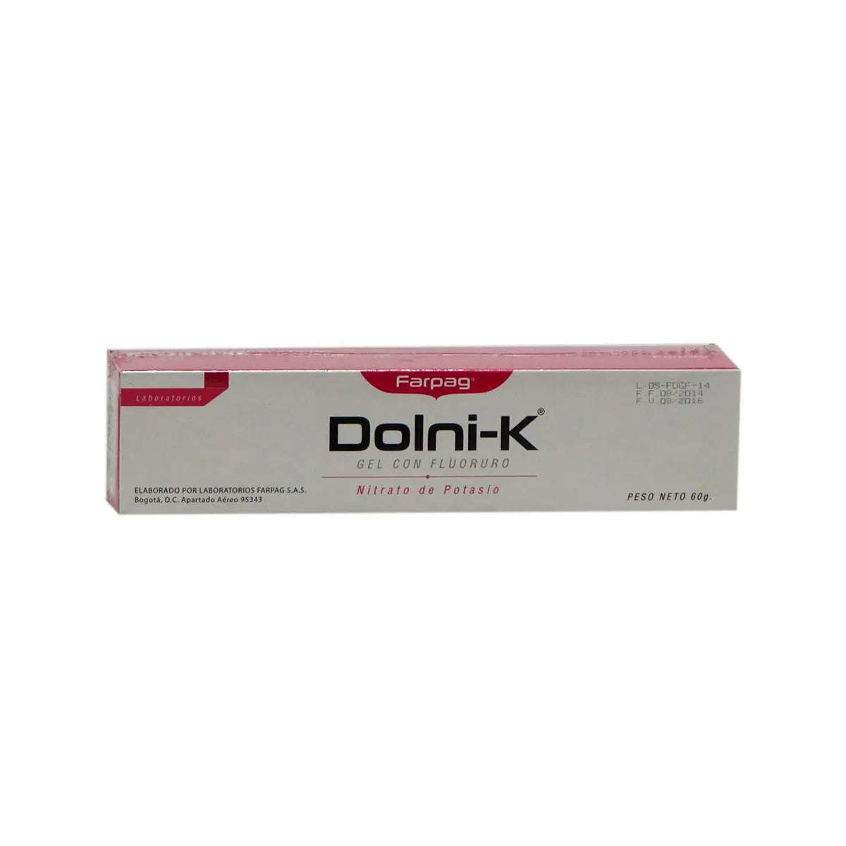 Dolni-k Gel Con Fluoruro 60 gr