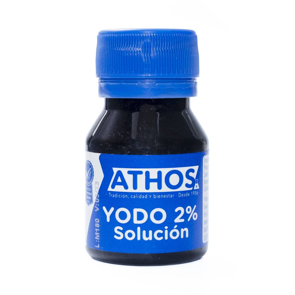 Tintura De Yodo 2% 30 ML 12 Unidades