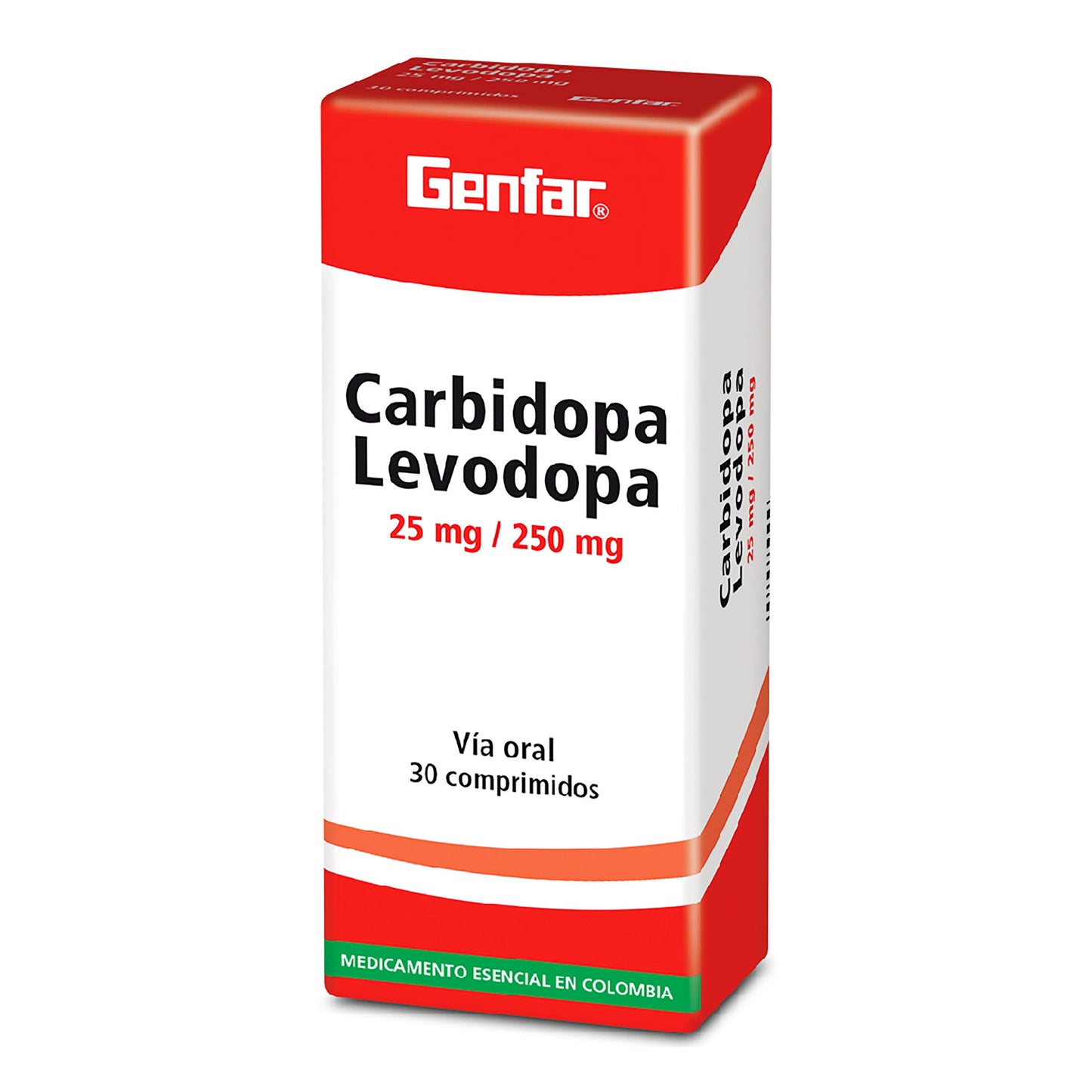Levodopa+carbidopa 30 Tabletas W