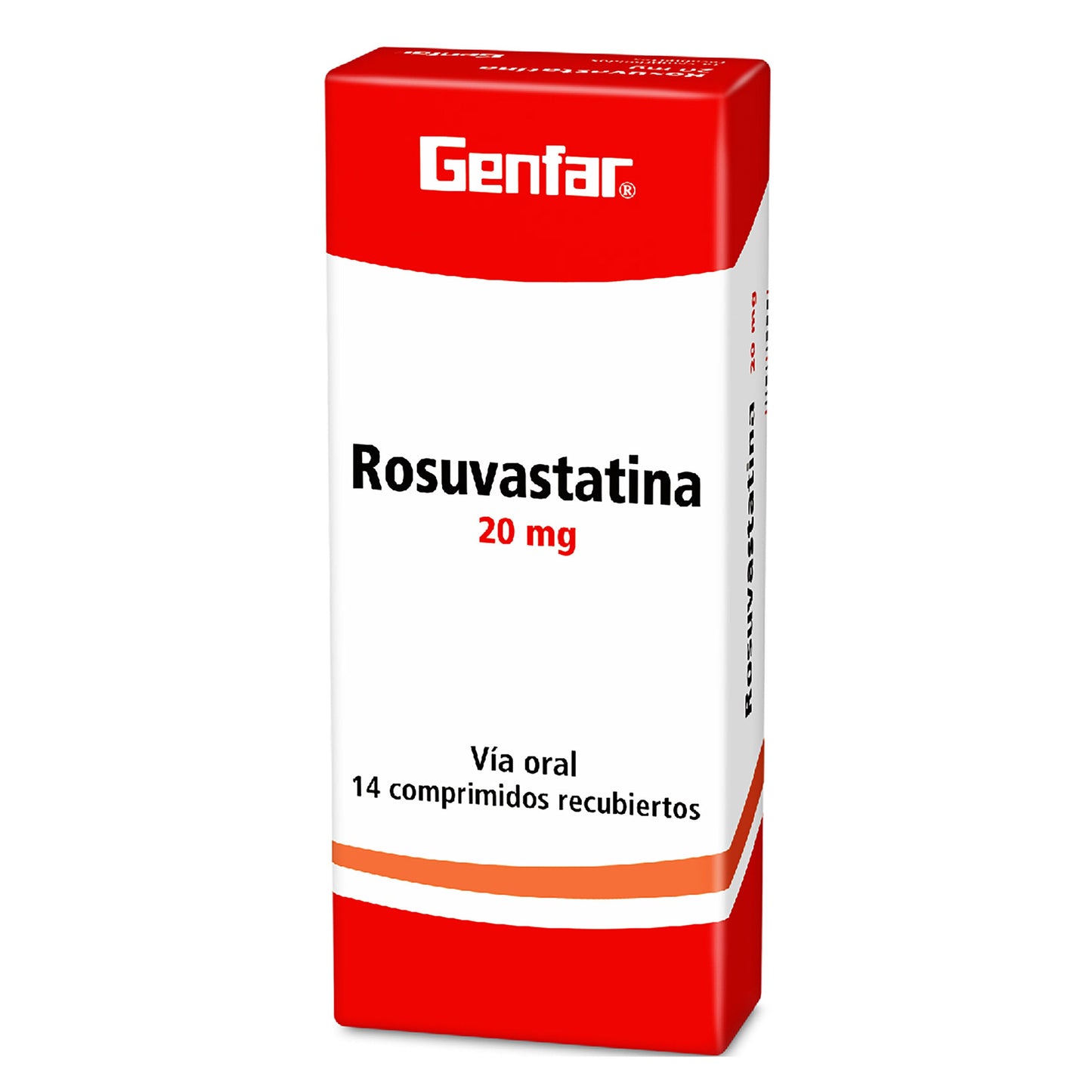 Rosuvastatina 20 mg 14 Tabletas W