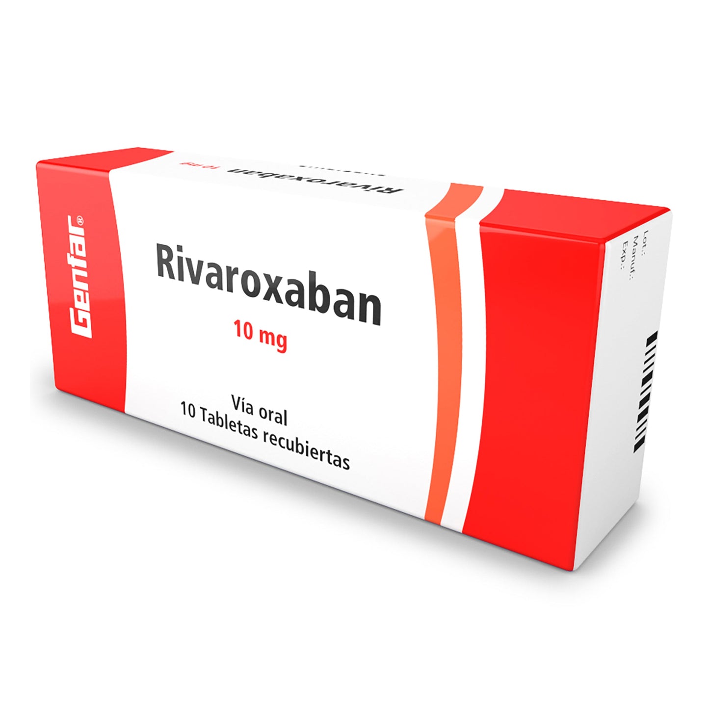 Rivaroxaban 10 mg 10 Tbs gF (p)78650