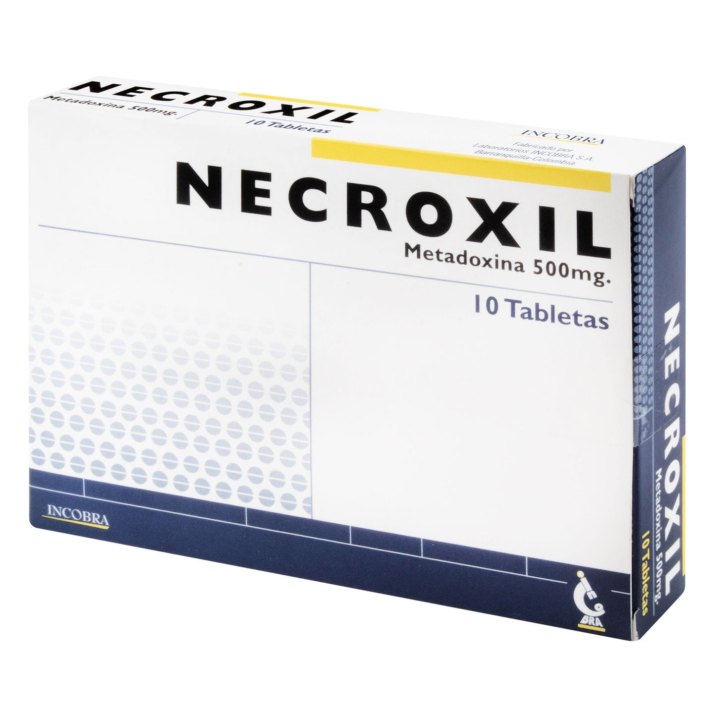Necroxil 500 mg 10 Tabletas(PDB)