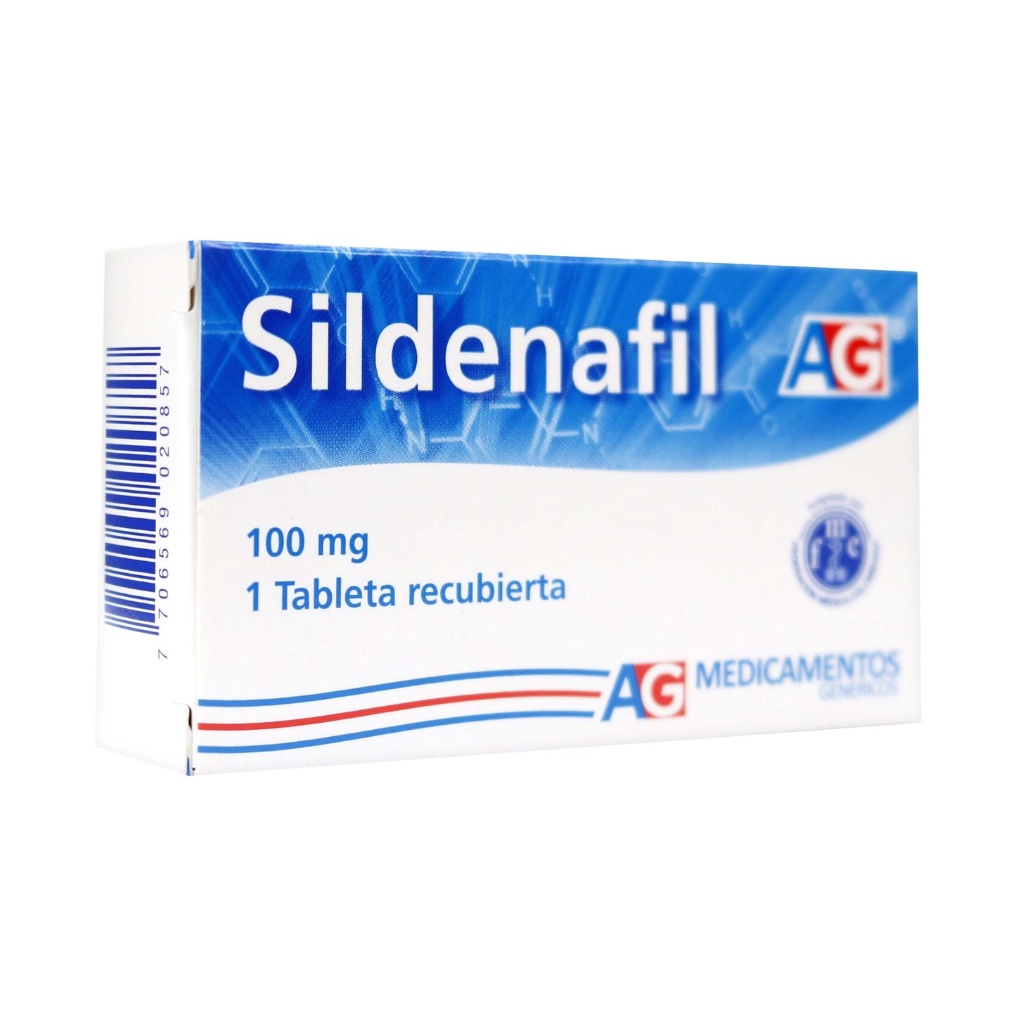 Sildenafil 100 mg 1 Tabletas Ag