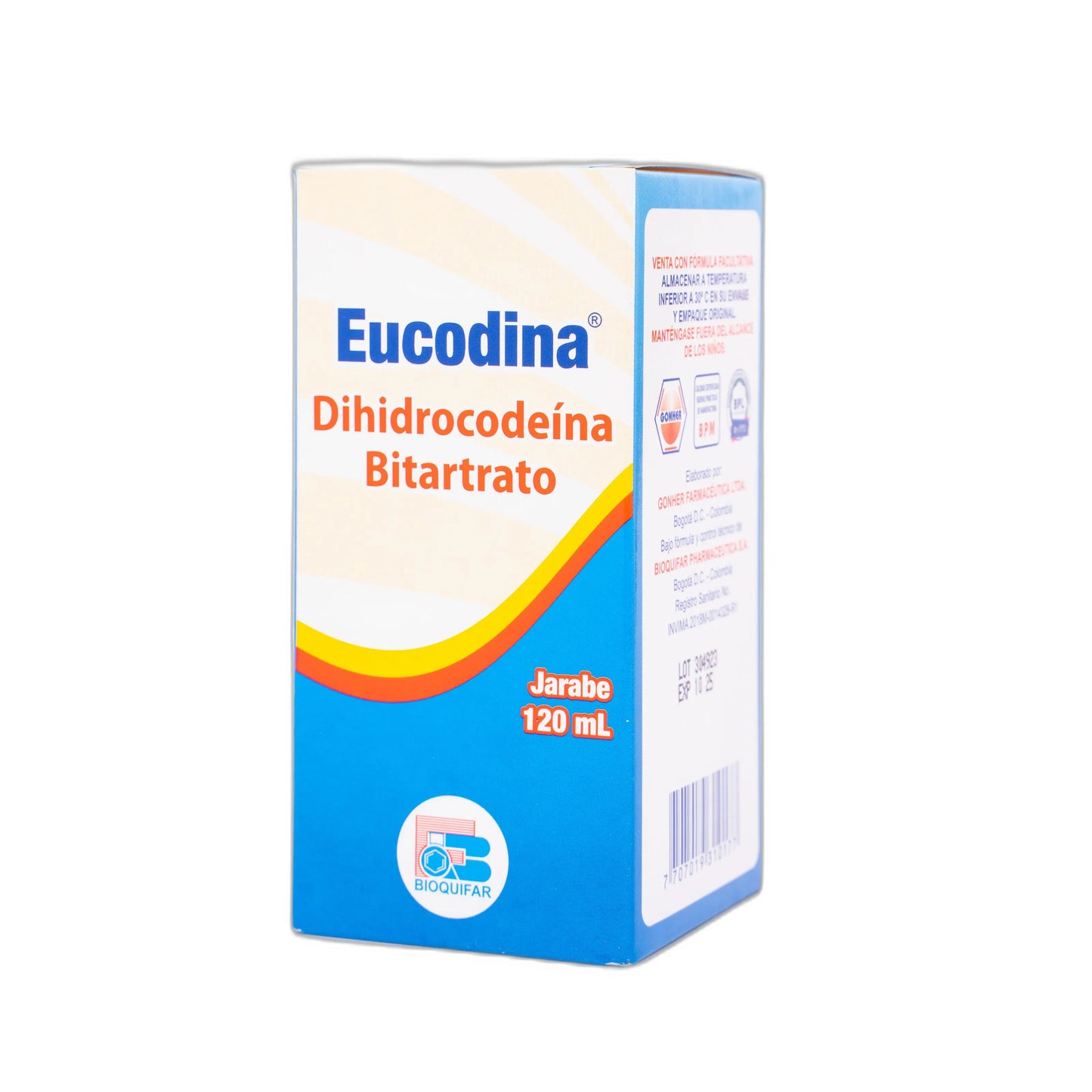 Eucodina Jarabe 120 Mililitros
