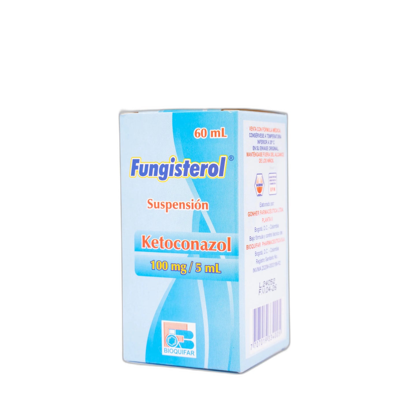 Fungisterol Suspensión Por 60 Mililitros Ketoconazol