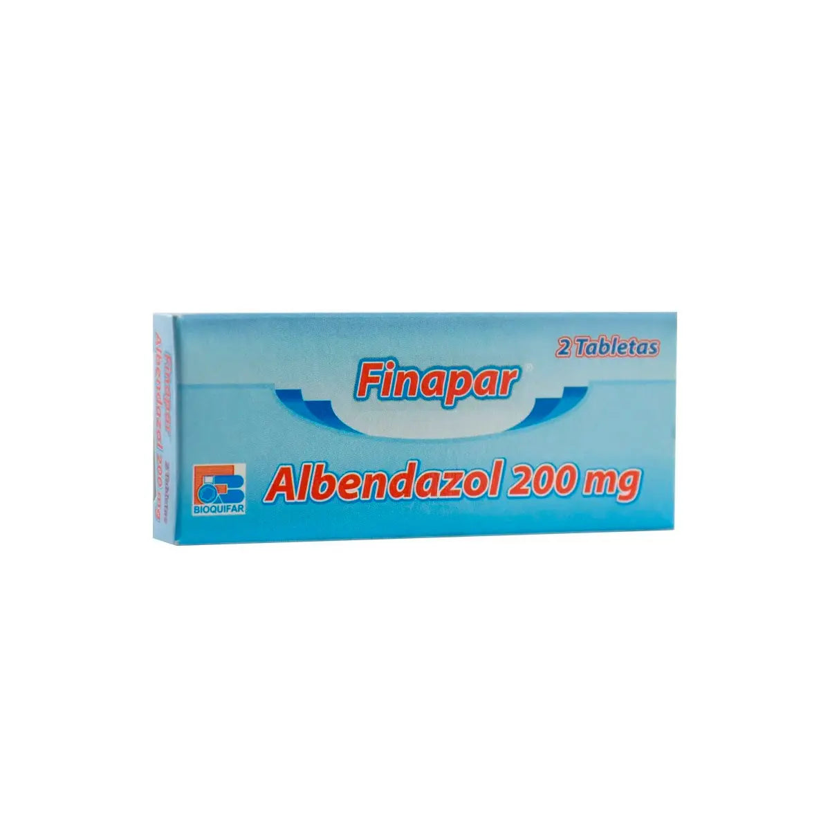 Finapar 200 mg 2 Tabletas Cja