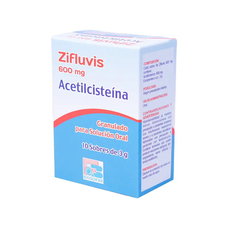 Zifluvis 600 mg X 10 Sob