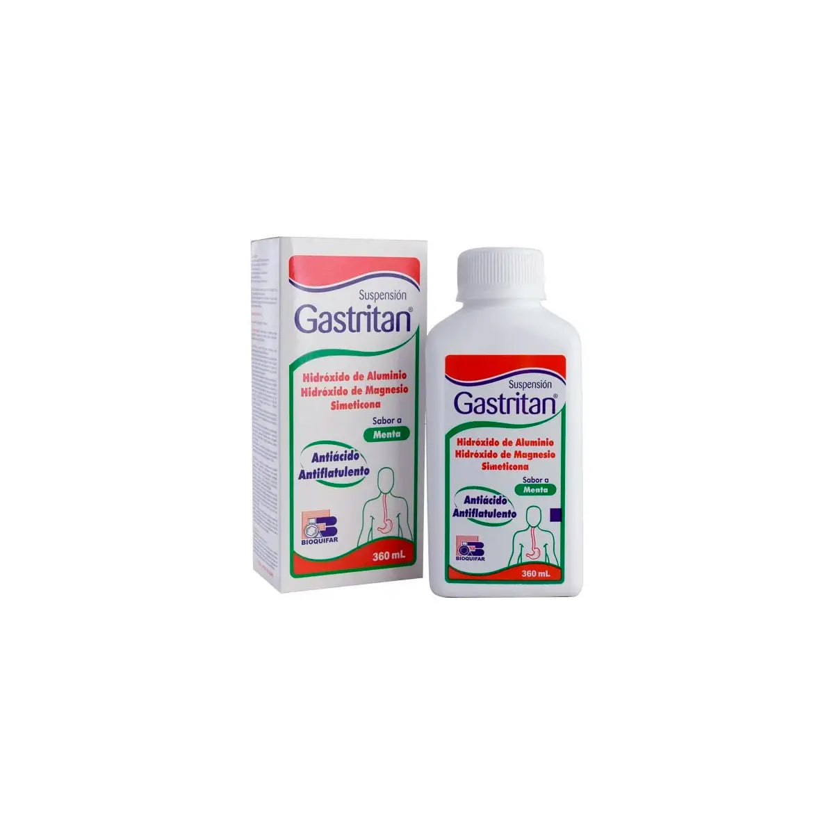 gASTRIGEL Suspensión 360 ml Menta