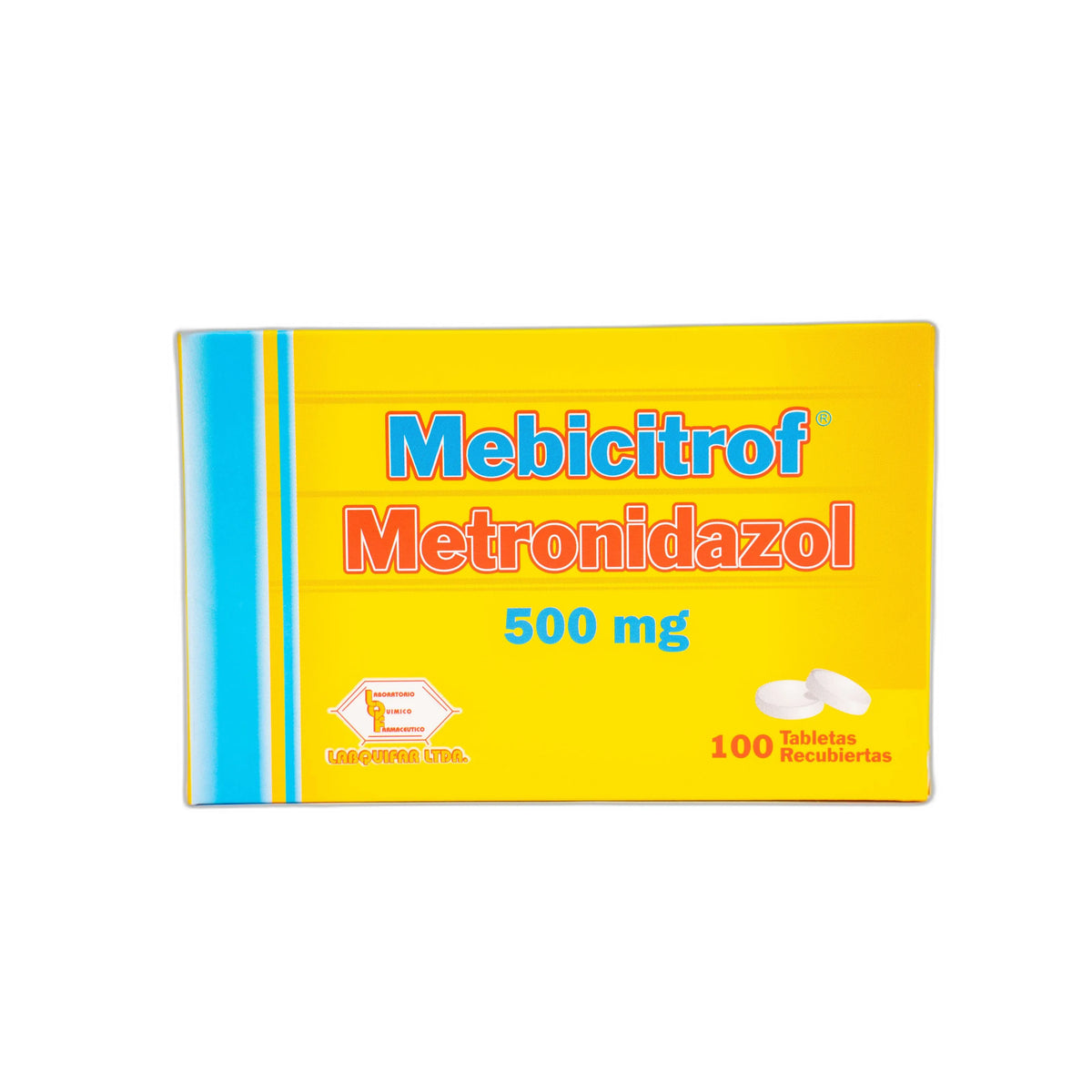 Mebicitrof 500 Miligramos Por 100 Tabletas