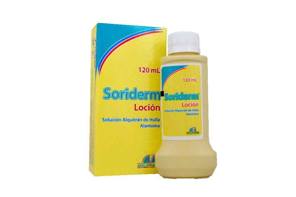 Soriderm Loción Alquitrán De Hulla 120 Mililitros
