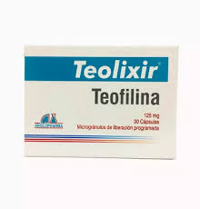 Teolixir Retard 125 Miligramos 30 Cápsulas