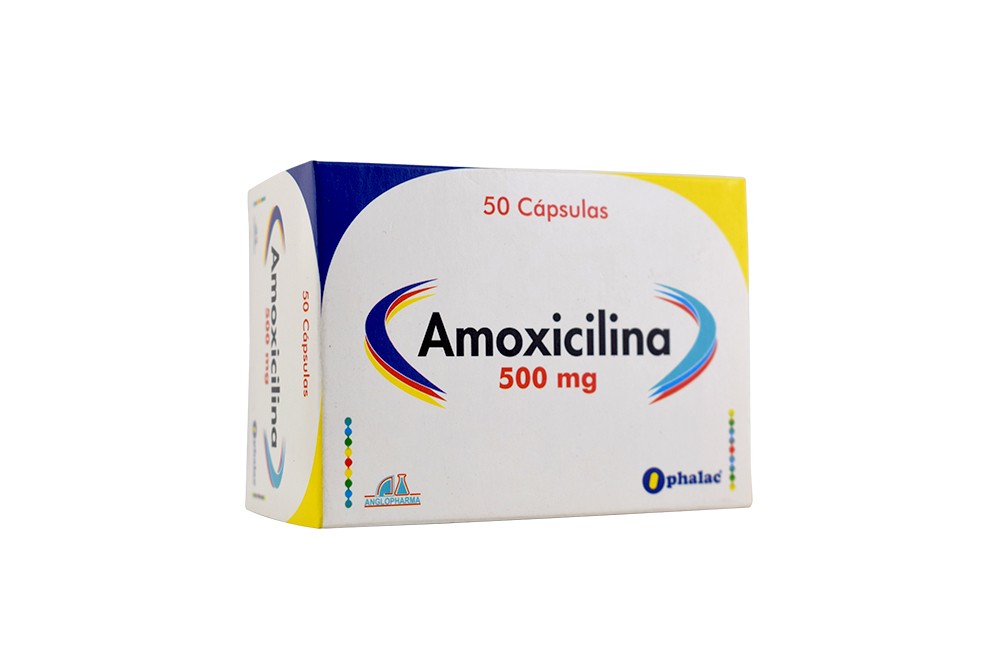Amoxicilina 500 Miligramos Por 50 Cápsulas