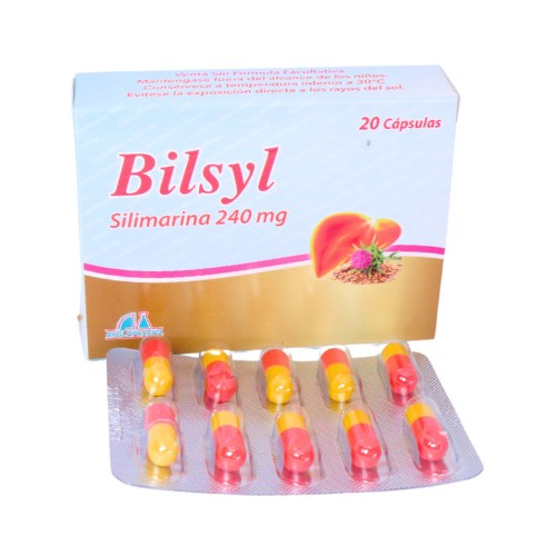 Bilsyl Silimarina Por 20 Cápsulas