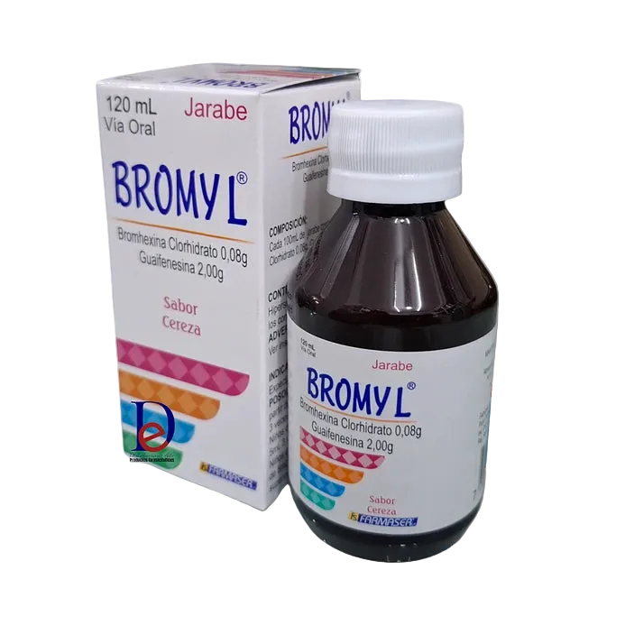 Bromyl Jarabe 120 Mililitros