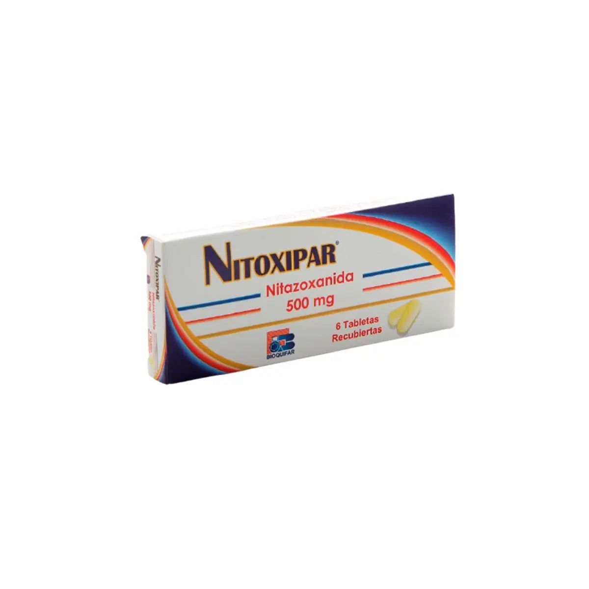 Nitofar Nitazoxanida 500 mg 6 Tableta
