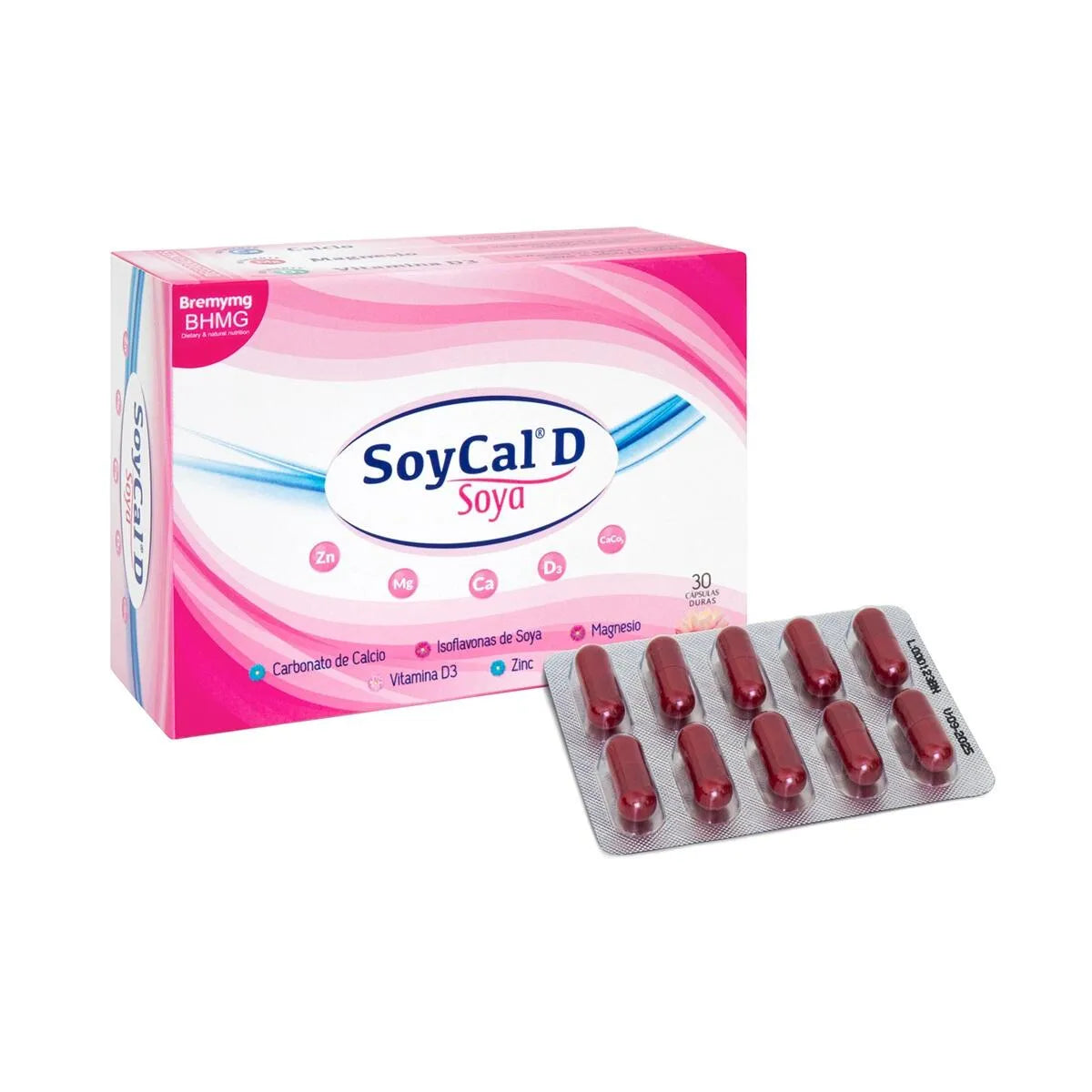 Soy Cal-D Carbonato-Isoflavona 30 CAP
