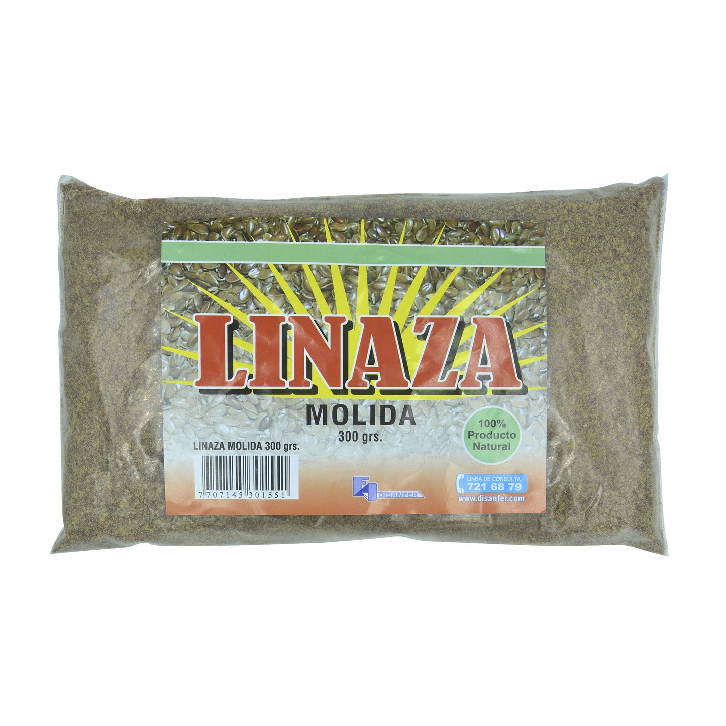Linaza Molida 300 gr Disanfer