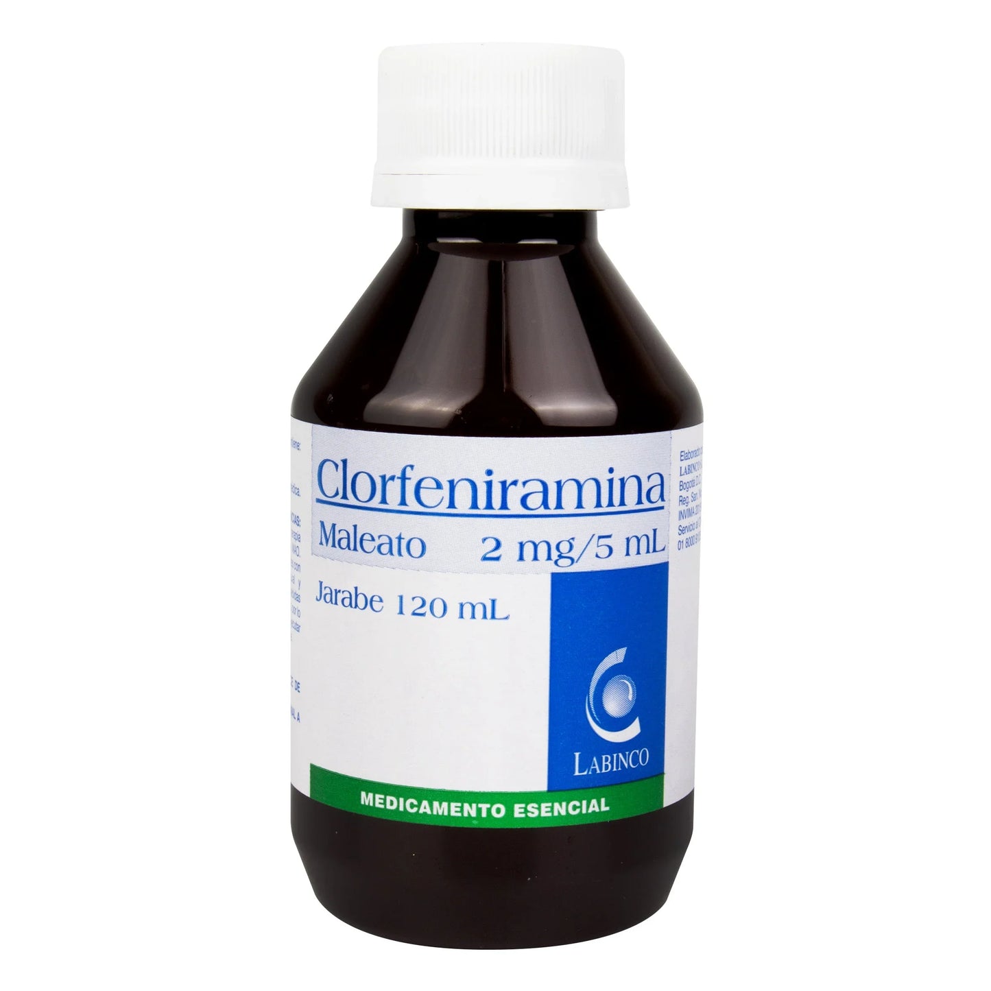 Clorfeniramina Jarabe 120 ml Lb
