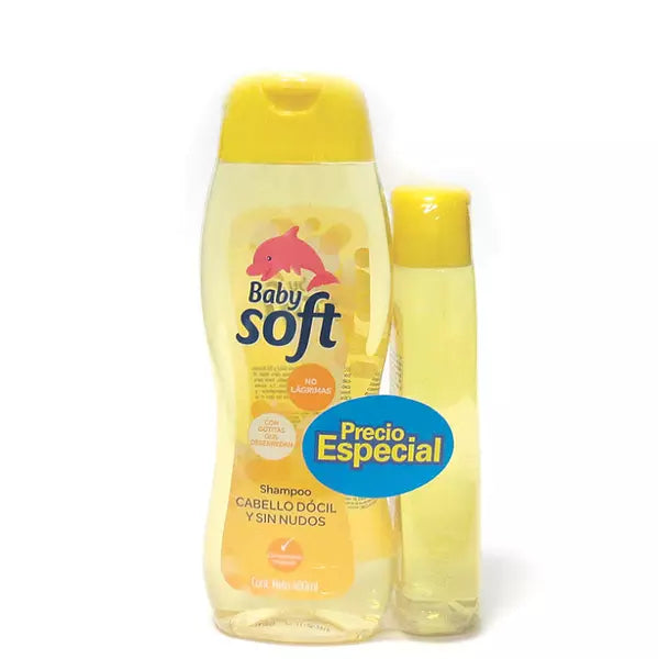 Champú Baby Soft Cabello Dócil 400 ML + 200 ML