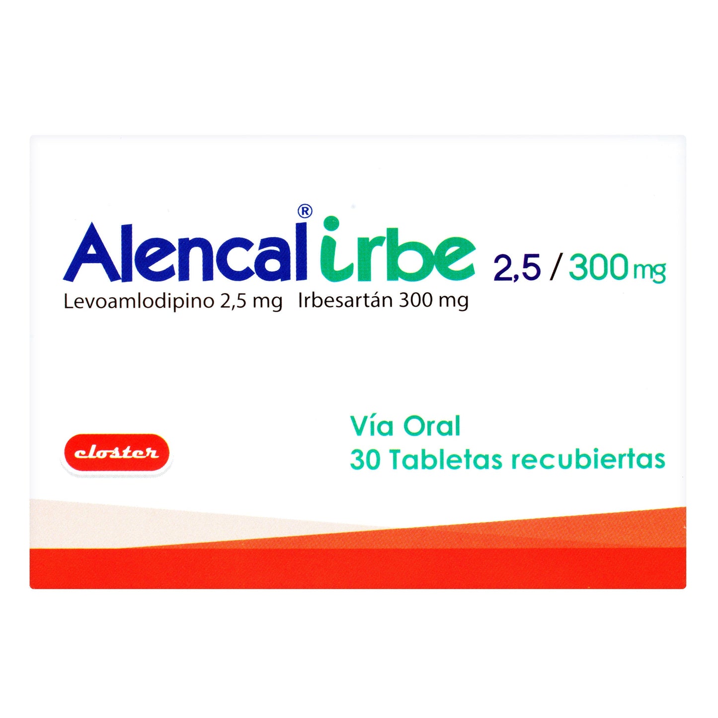 Alencal Irbe 2.5 mg/300 mg 30 Tbs (a)