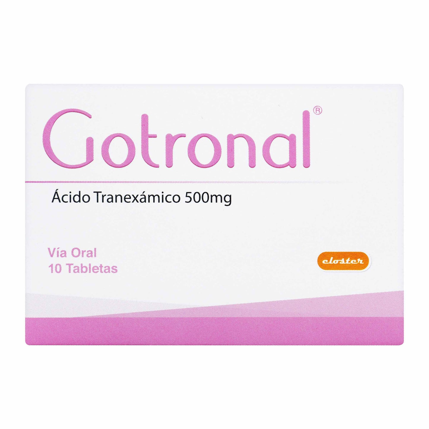 GotasRONAL 500 mg 10 Tbs
