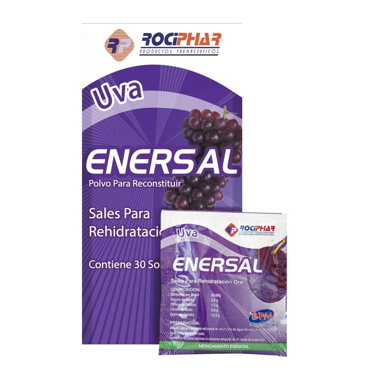 Enersal Sales Hidratante Uva 21 Gramos