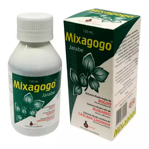Mixagogo Boldo + Ruibarbo + Cáscara Sagrada 120 ML