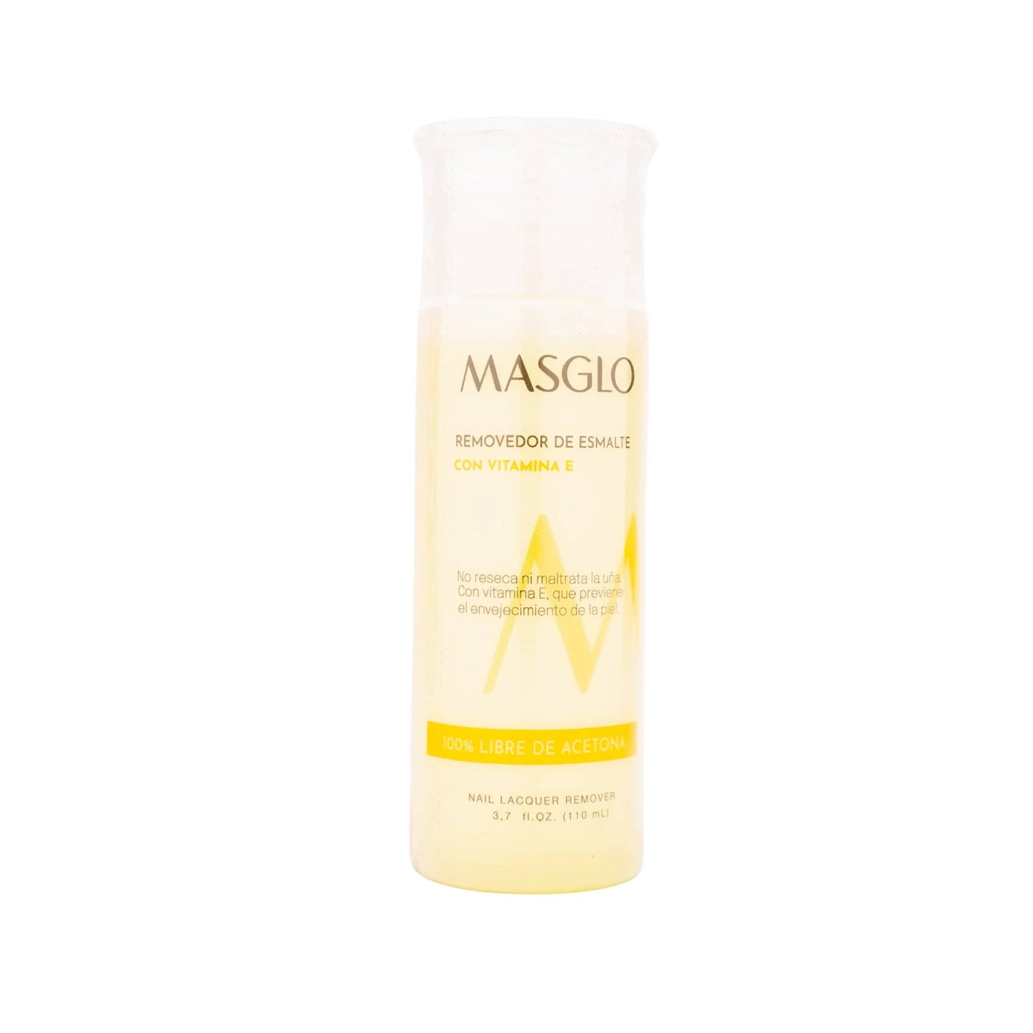 Masglo Removedor De Esmalte Con Vitamina E 110 ML