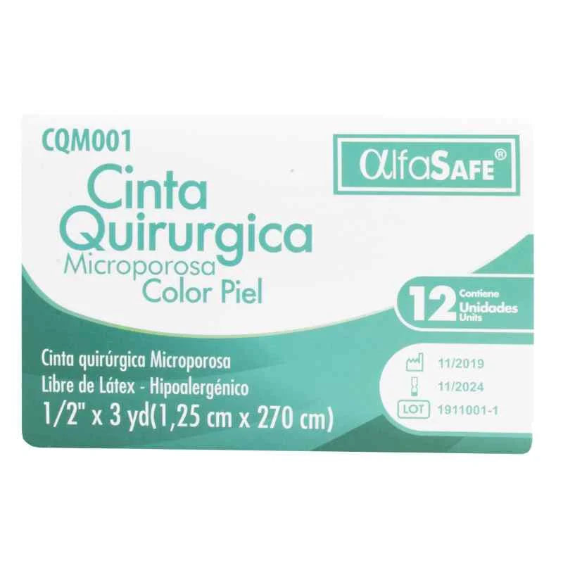 Microporoso Alfa Piel 1/2 Pulgada 3 Yardas 12 Unidades
