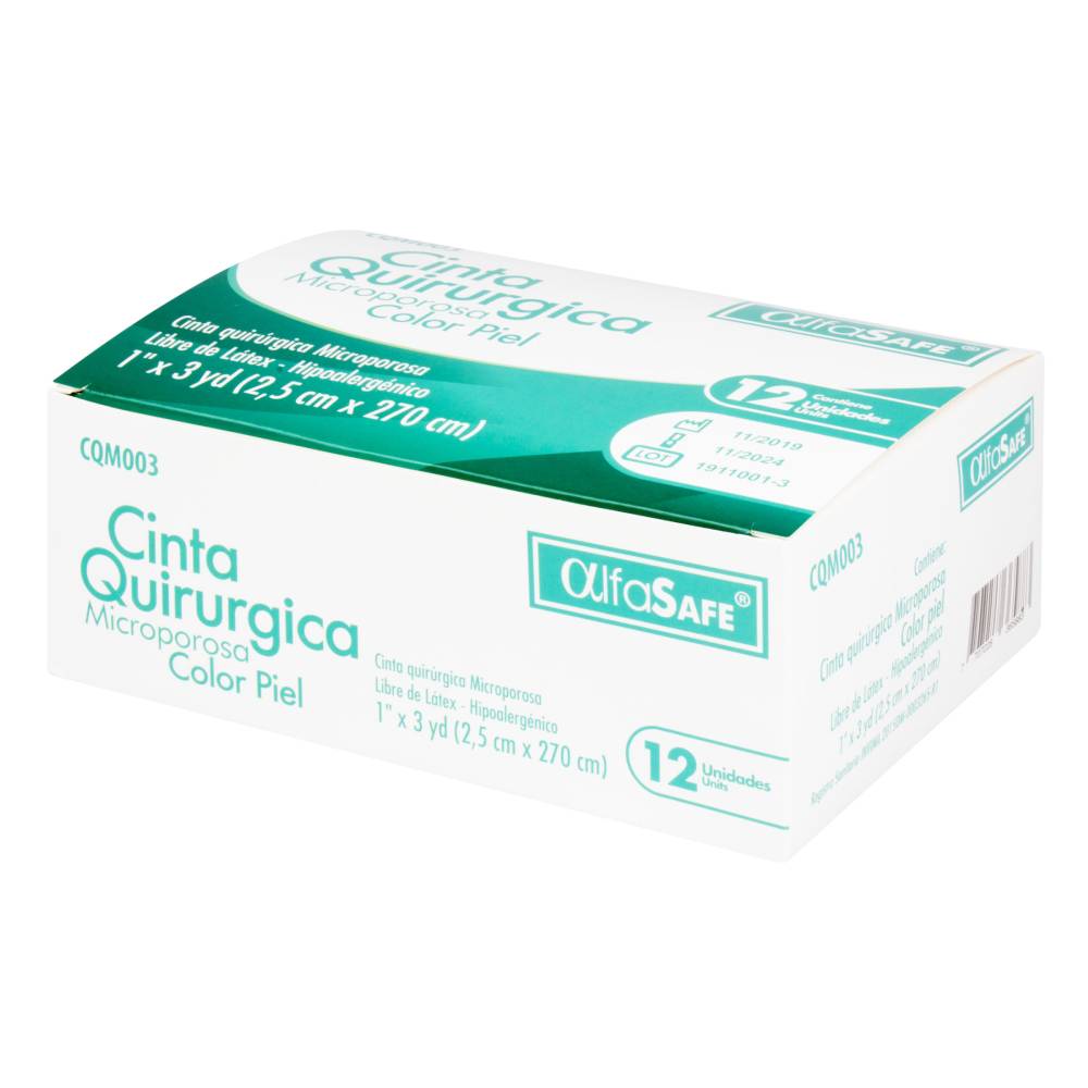 Microporoso Alfa Piel 1 X 3 Yardas 12 Unidades