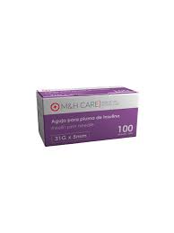 Aguja Alfa Insulina 31g X 5mm 100 Unidad