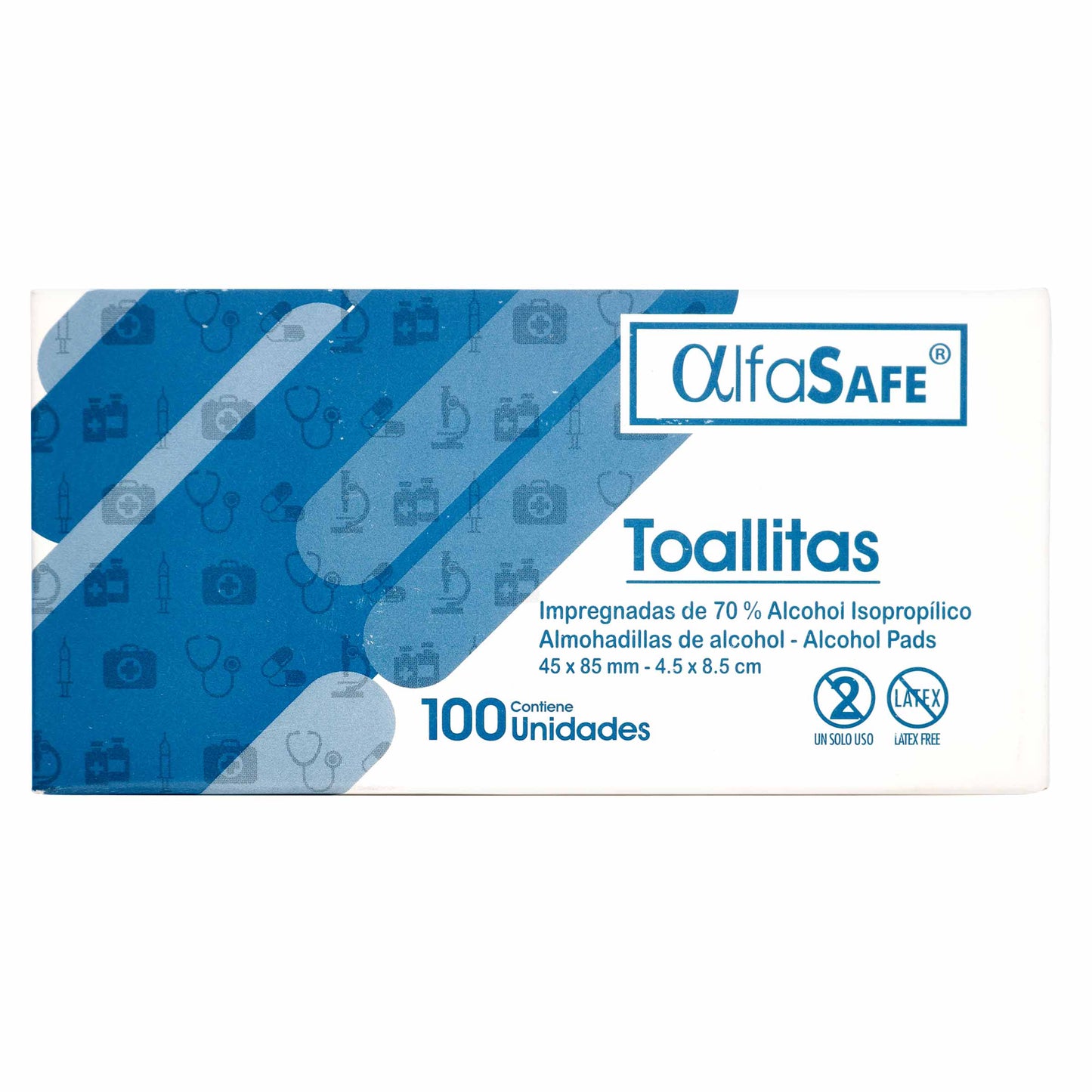 Toa.alcohol Isopropilico Alfasafe 100un