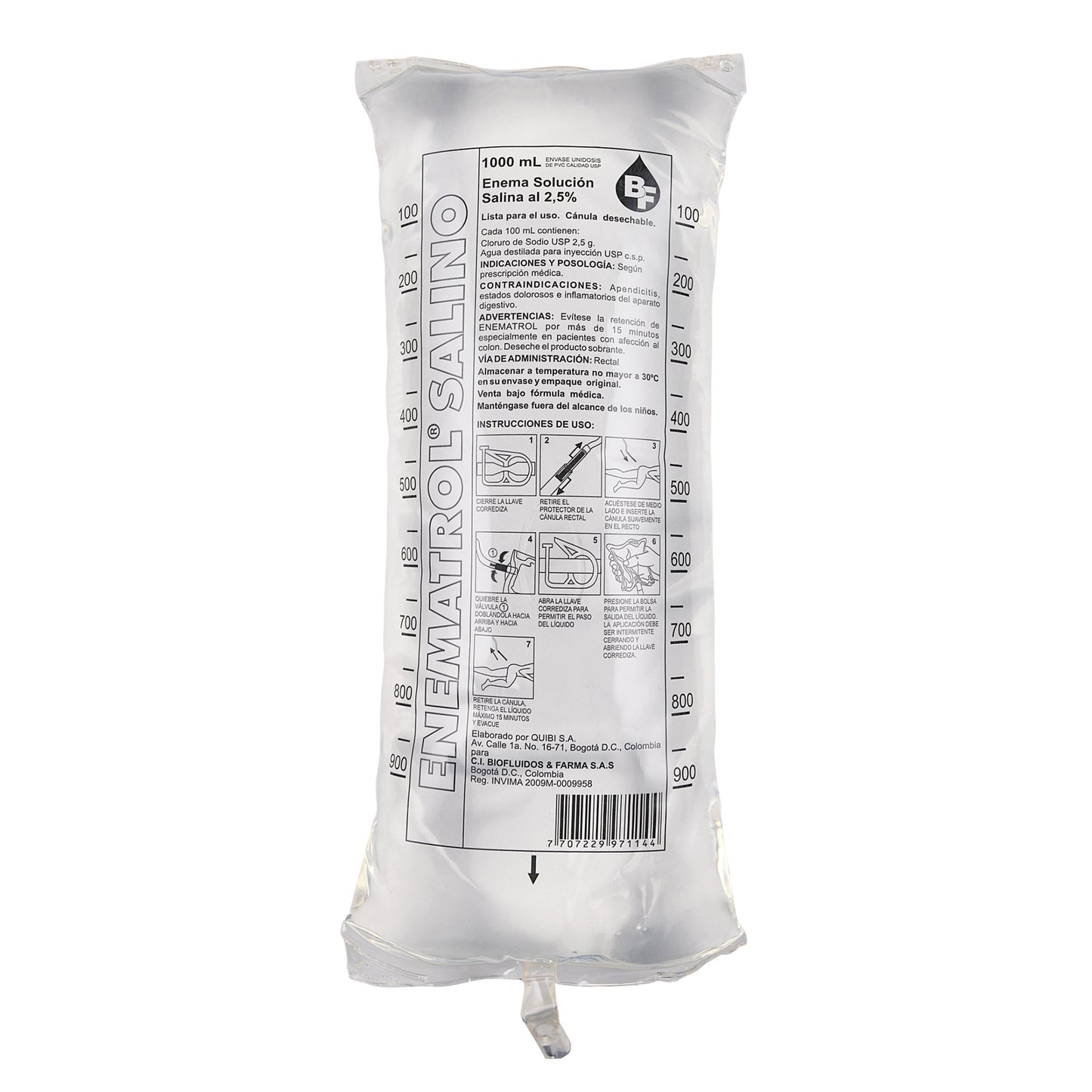 Enematrol Salino 1000 ml