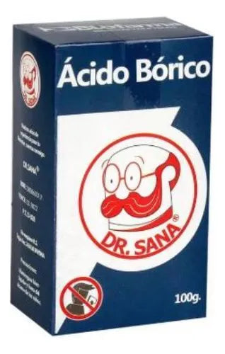 Ácido Borico Dr.sana 100 Gramos