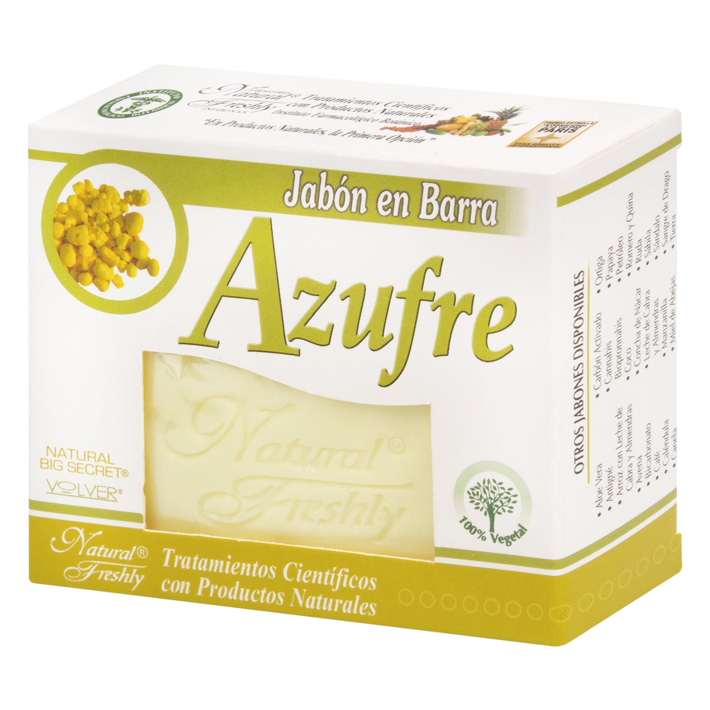 Jabón De Azufre Freshly 90 gr