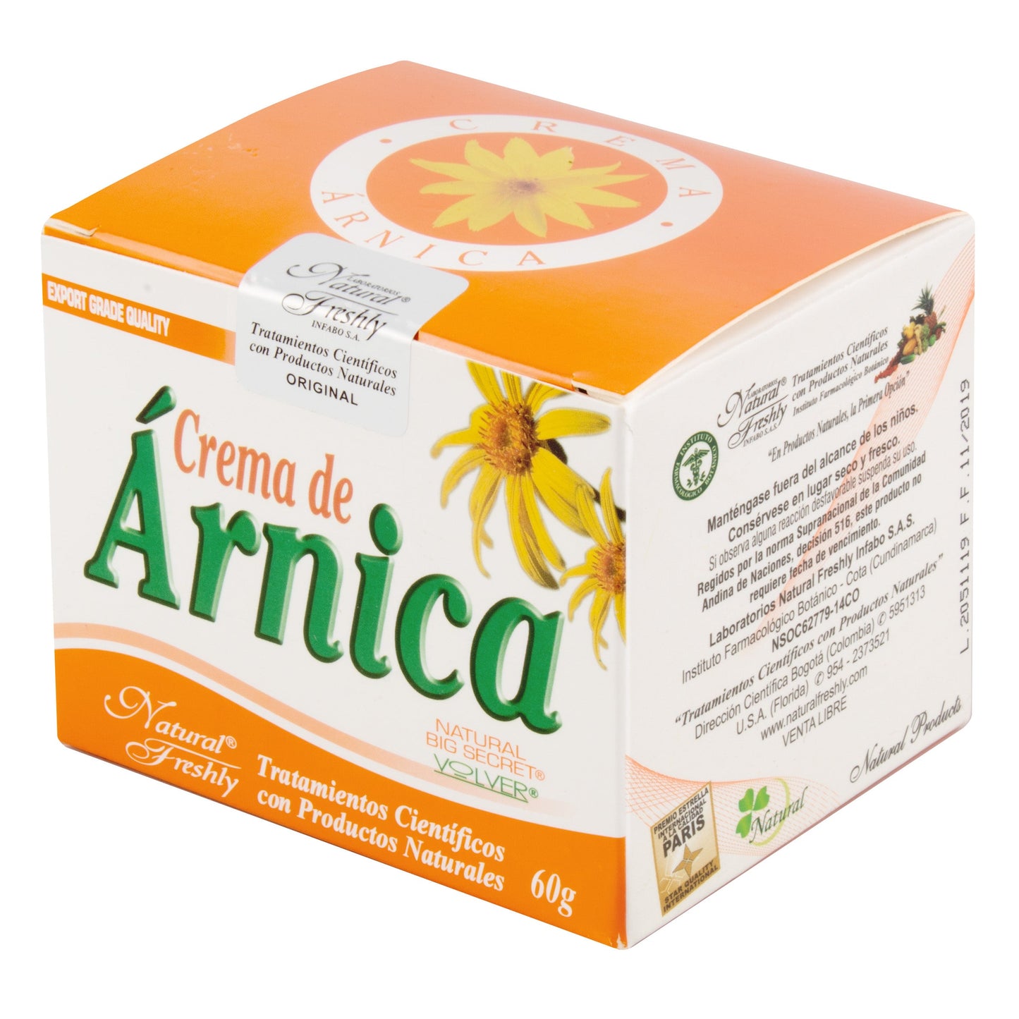 Arnica Crema 60 gr Freshly