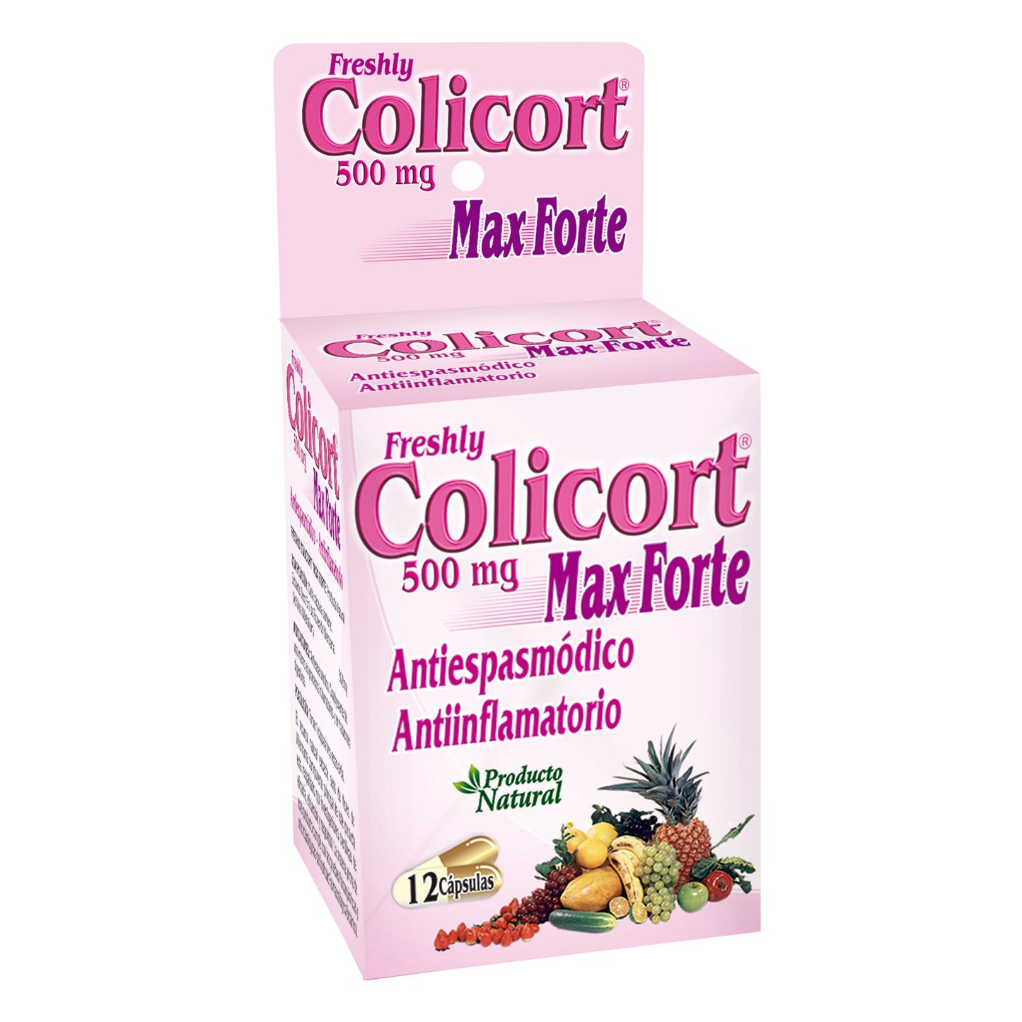 Colicort 500 mg 12 Cápsulas PastaILLERO