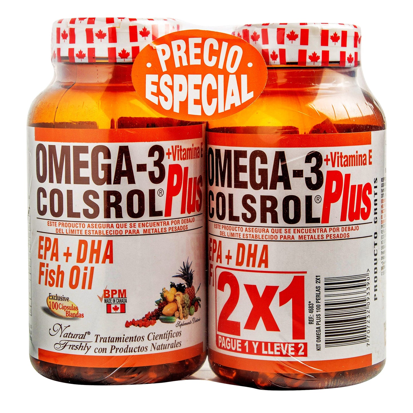 Omega 3 Plus Colsrol 100 Softgel.2x1 P.e