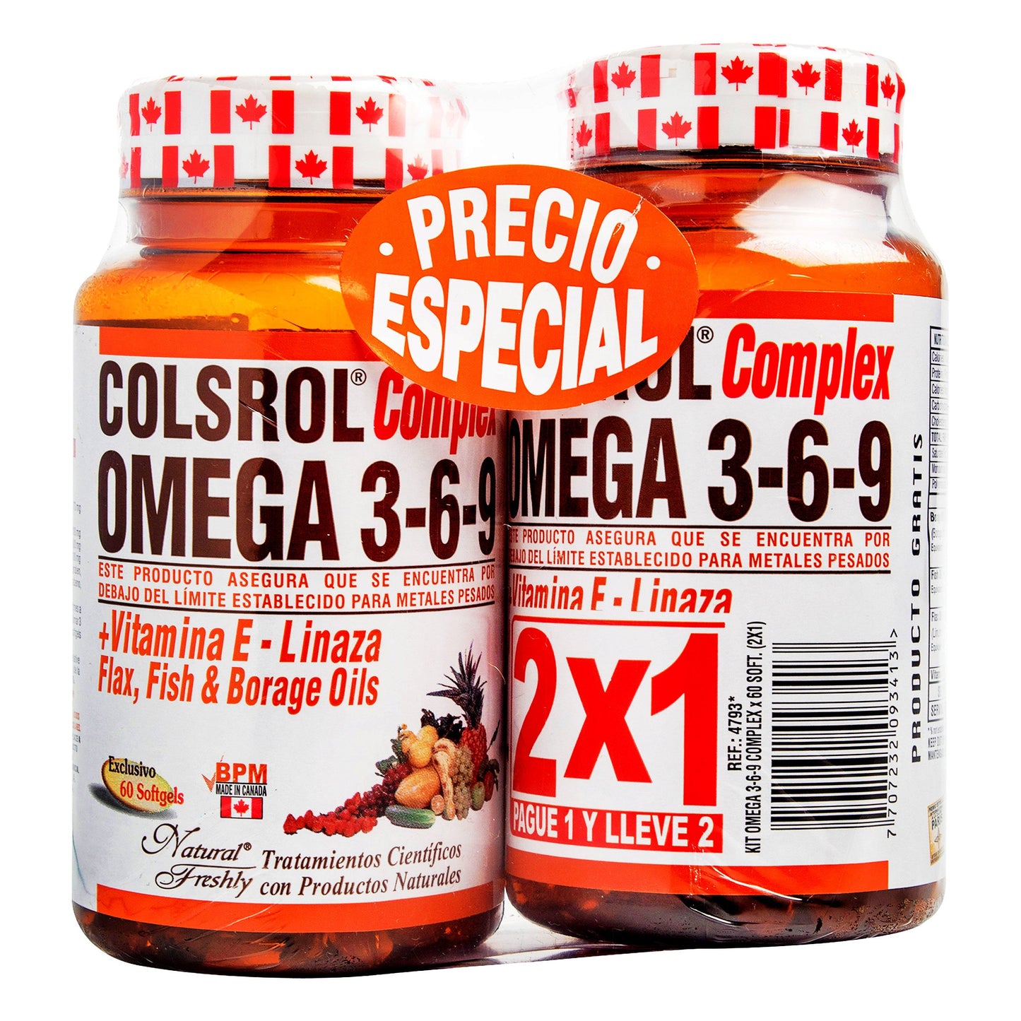 Colsrol Omega ComplejoEX 3-6-9 60 C.2x1 P.e