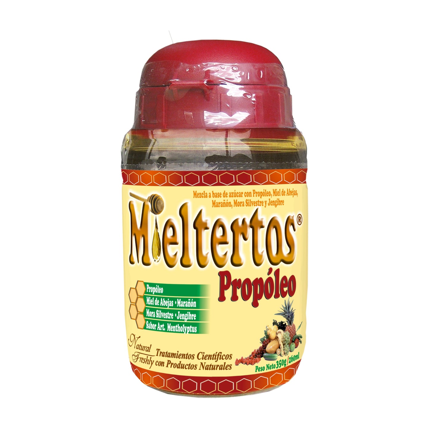 Mieltertos Propoleo Pote 350 gr Nf