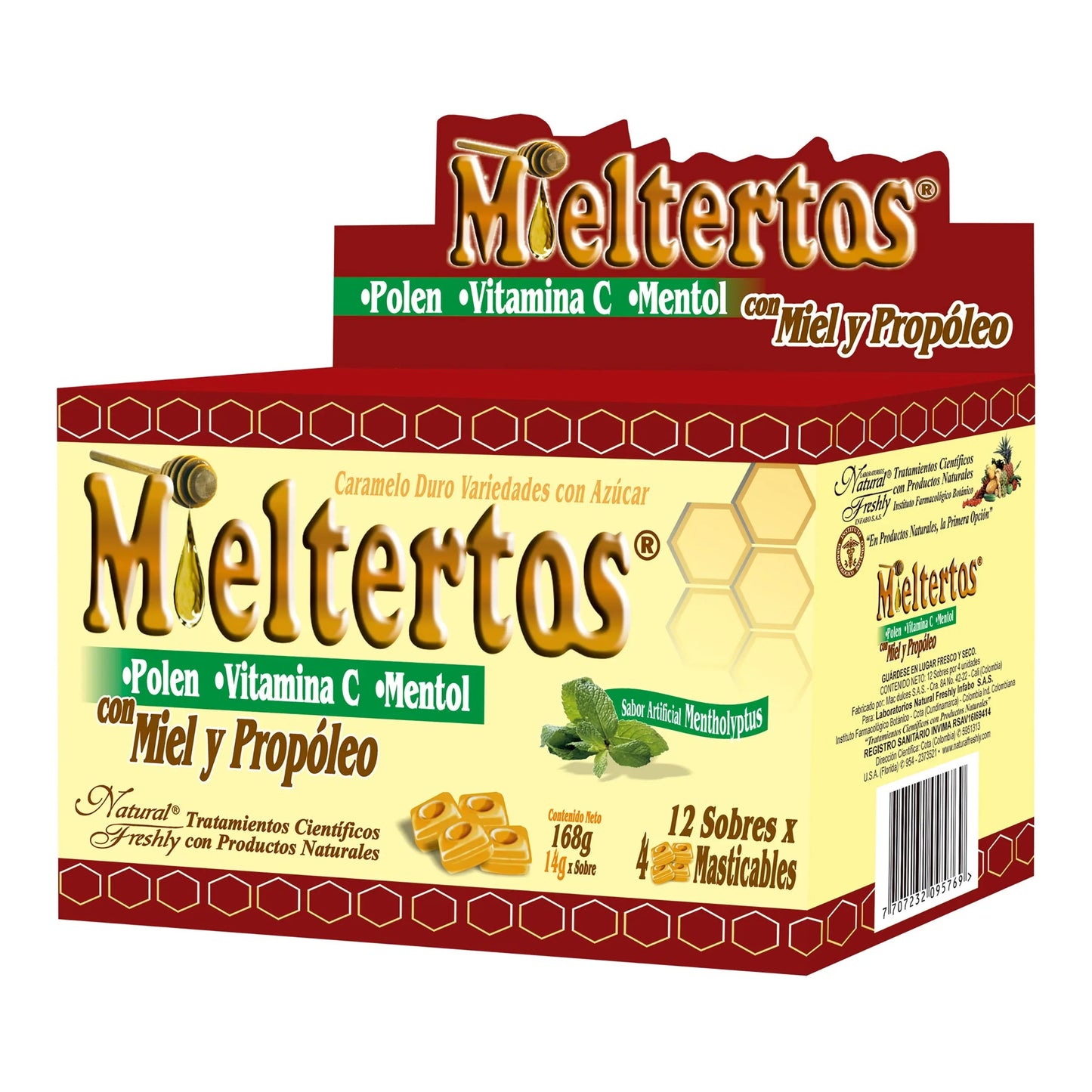 Mieltertos PastaILLAS Masticables 12 Sbs