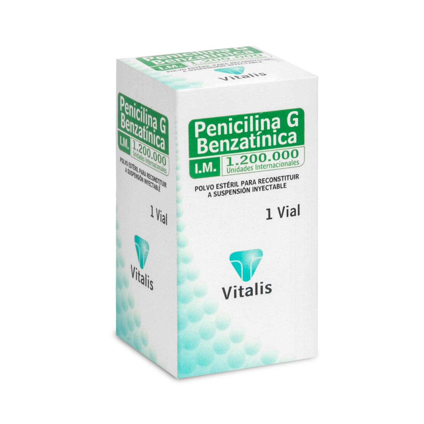Pen g Benzatinica 1.2 Mui 1 Ampolla Vt
