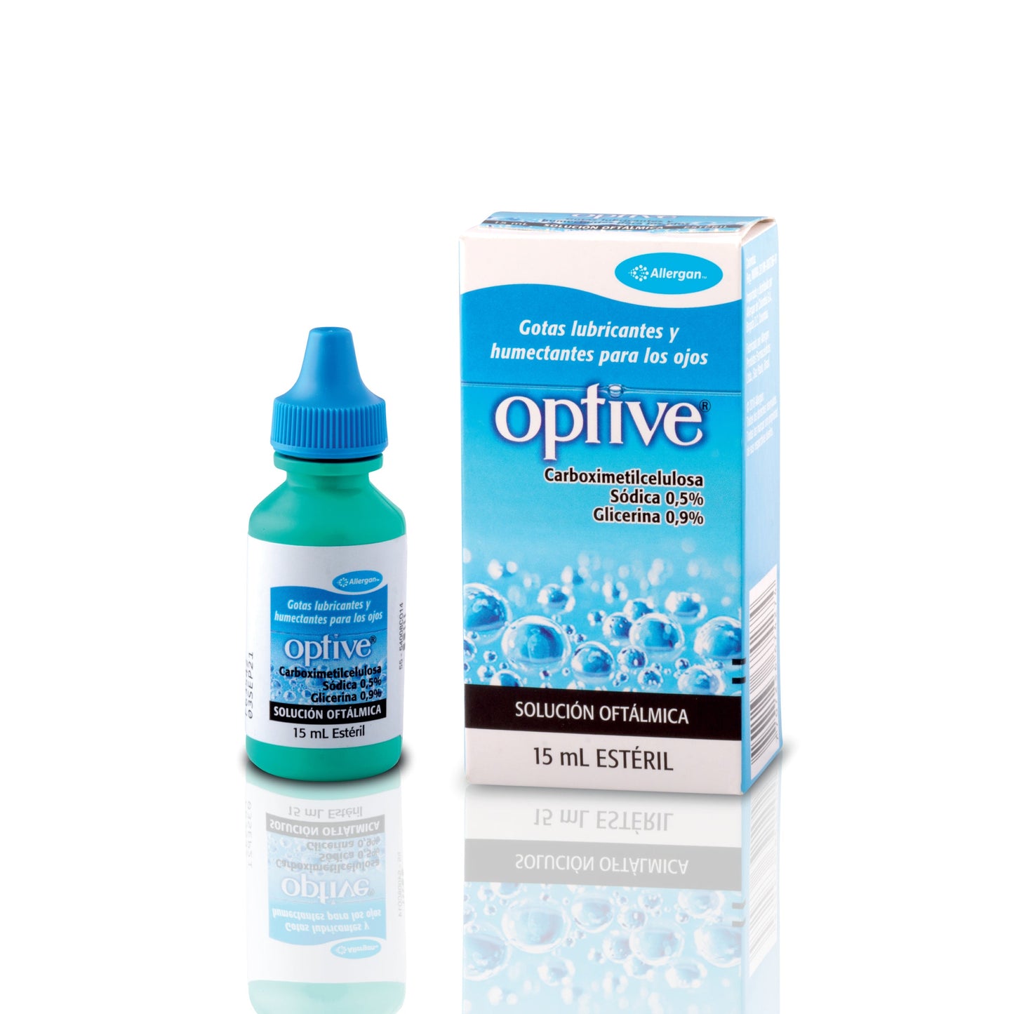 Optive Solución Oftálmico 15 ml (3%+)