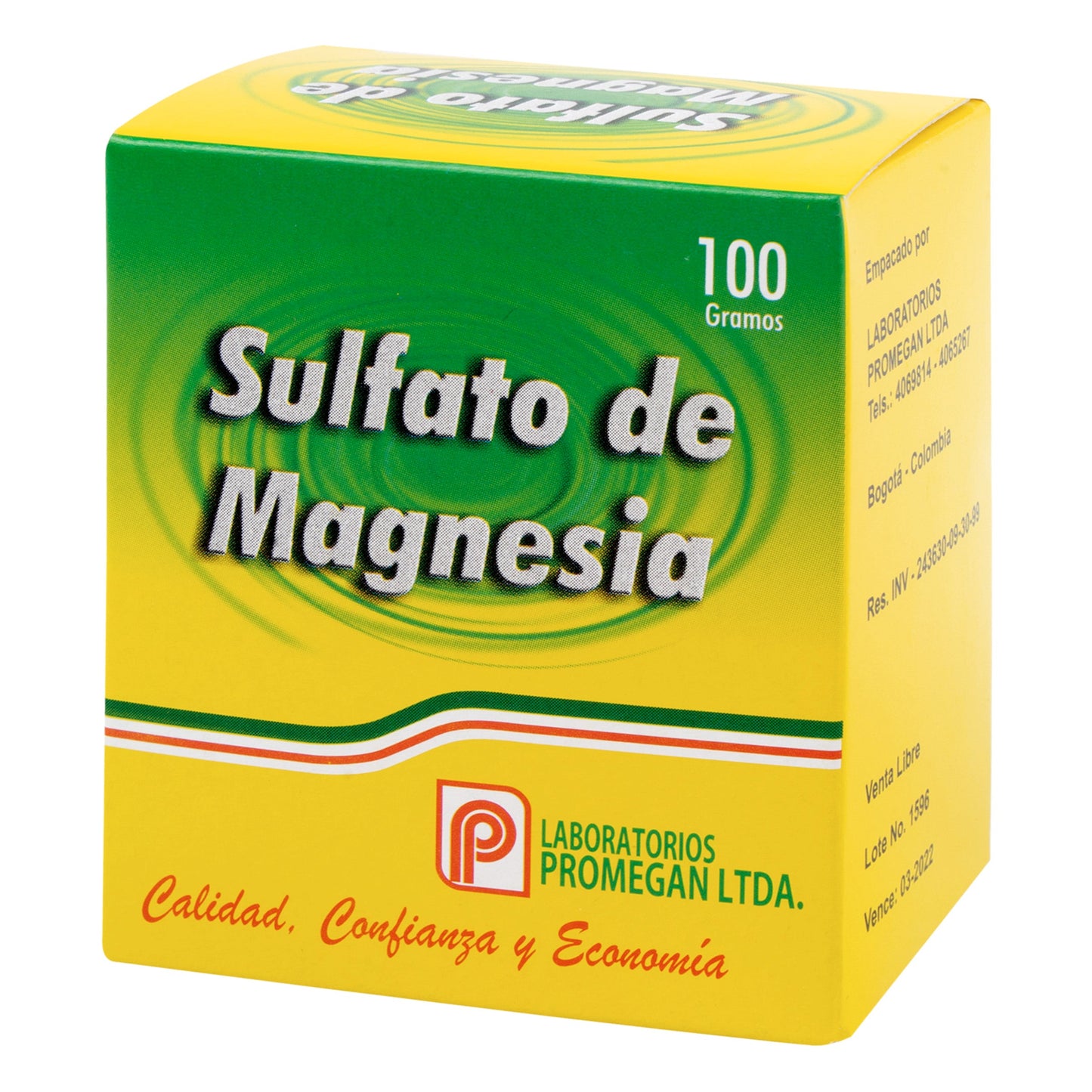 Sulfato De MagnesioIA 100 gr Promegan
