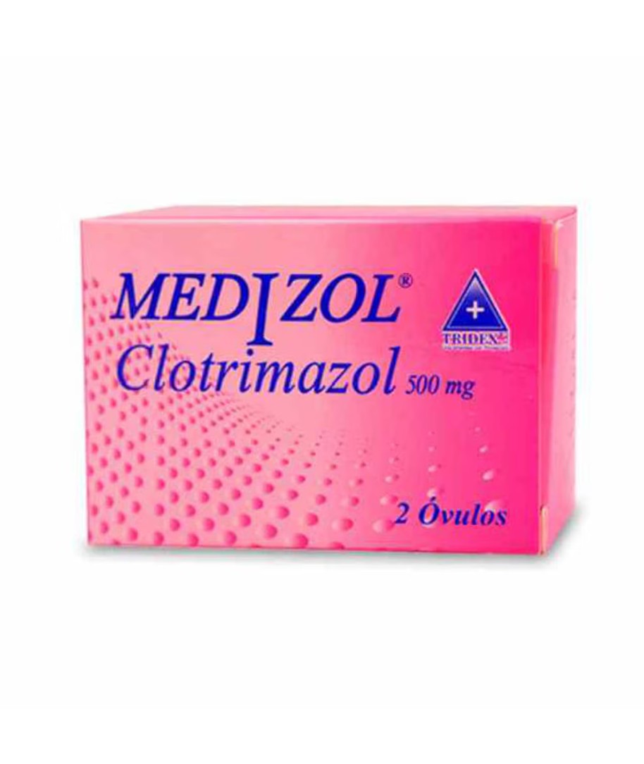 Medizol Clotrimazol 500mg X 2 Óvulos