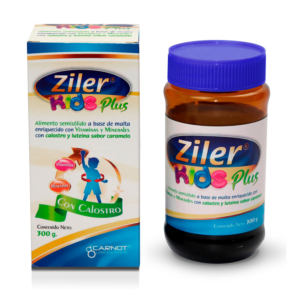 Ziler Kids Plus Sabor Caramelo 300 gr