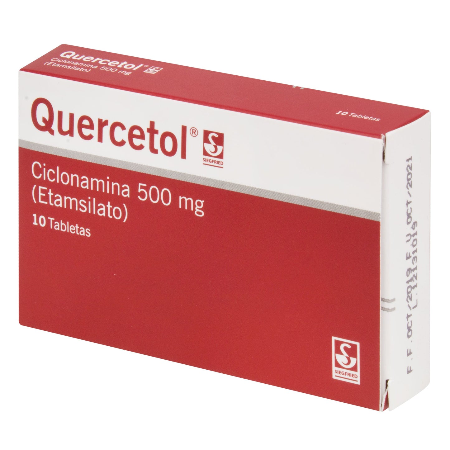 Quercetol 500 mg 10 Tabletas
