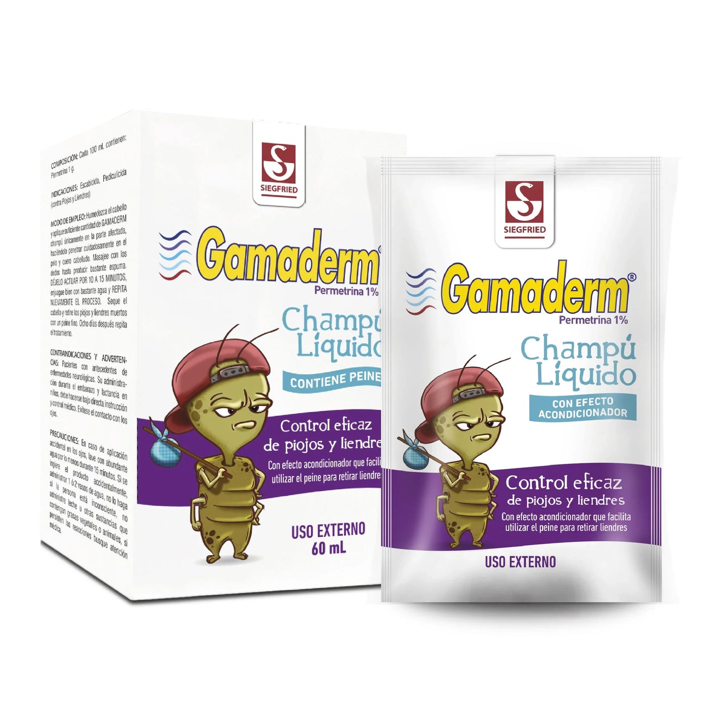Shampoogamaderm 60 ml