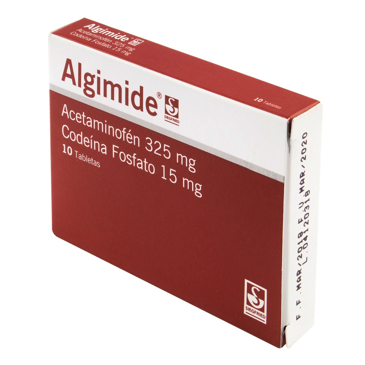 Algimide 10 Tabletas